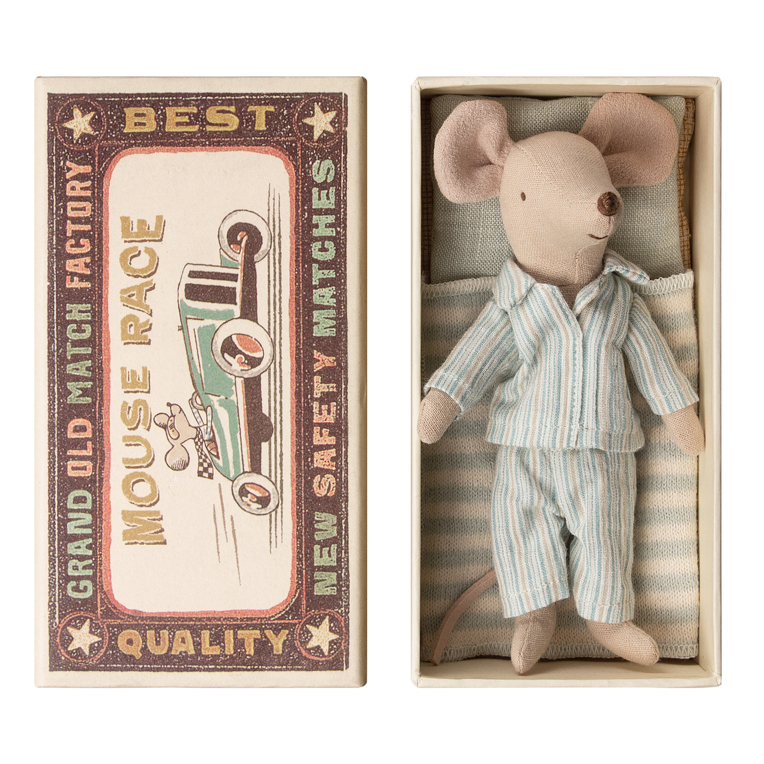 Petite Souris Grand Frère dans sa Boîte Maileg