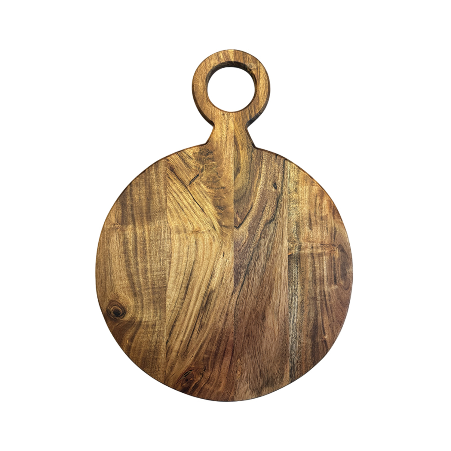 Planche à découper en bois ronde Opjet