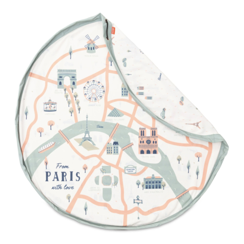 Play & Go Tapis de Jeu / Sac de Rangement Paris Map