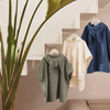 Poncho de bain Terry Ivoire Jollein