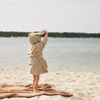 Poncho de bain Terry Nougat Jollein