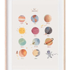 Poster Space Mushie