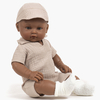 Poupée Augustin - Bambinis avec combinaison Tom Beige Minikane