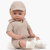 Poupée Yann - Bambinis avec combinaison Tom Beige Minikane