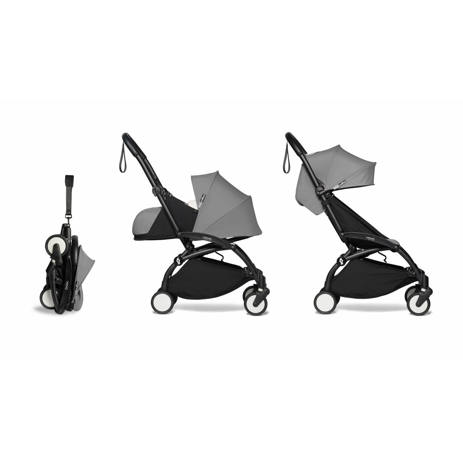 Poussette Complète Yoyo² 0+/6+ Grise - Babyzen Babyzen