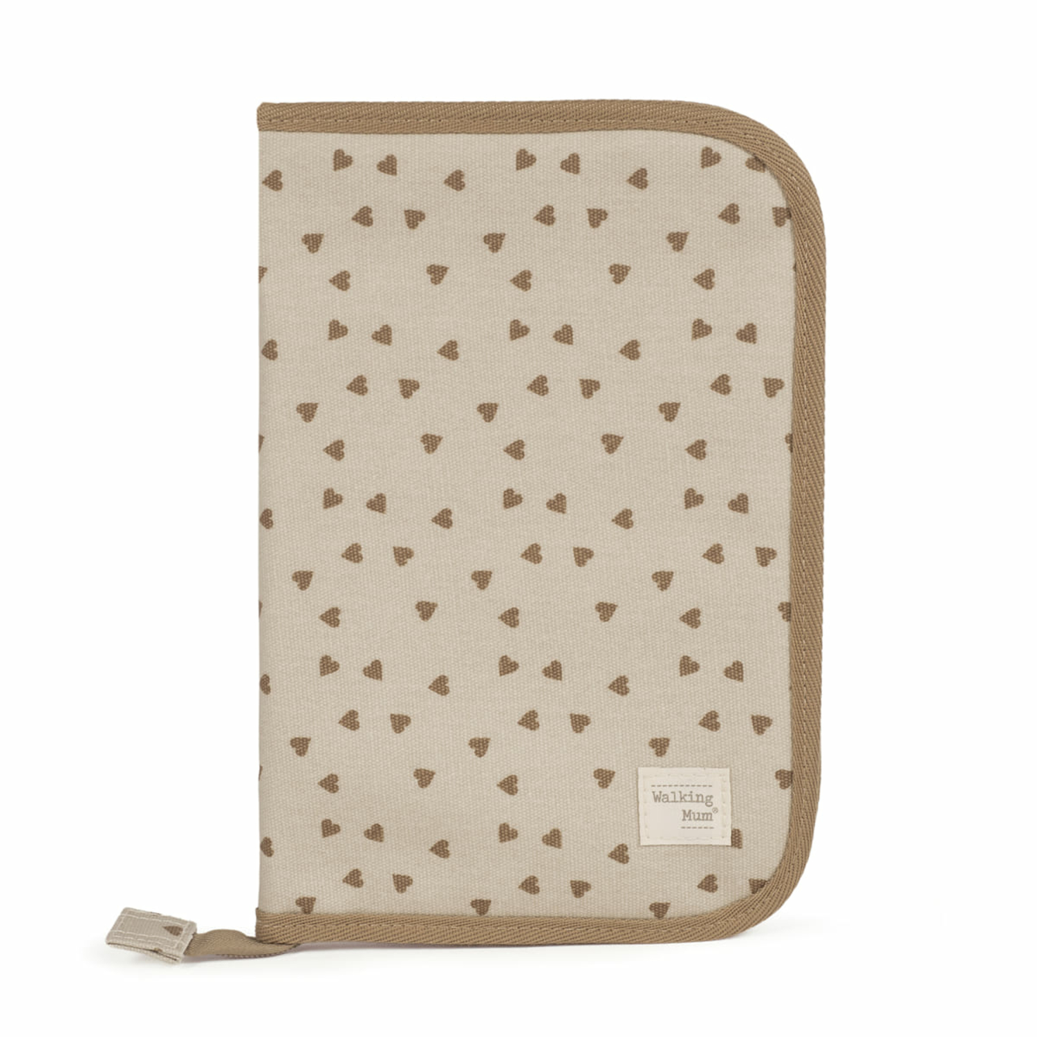Protège Carnet de Santé Cœur Poppy Cannelle Walking Mum - Pasito a Pasito