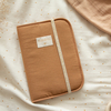 Protège Carnet de Santé Poema en Nid d'Abeille Caramel Nobodinoz