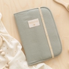 Protège Carnet de Santé Poema en Nid d'Abeille Laurel Green Nobodinoz