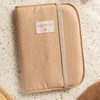 Protège Carnet de Santé Poema en Nid d'Abeille Nude Nobodinoz
