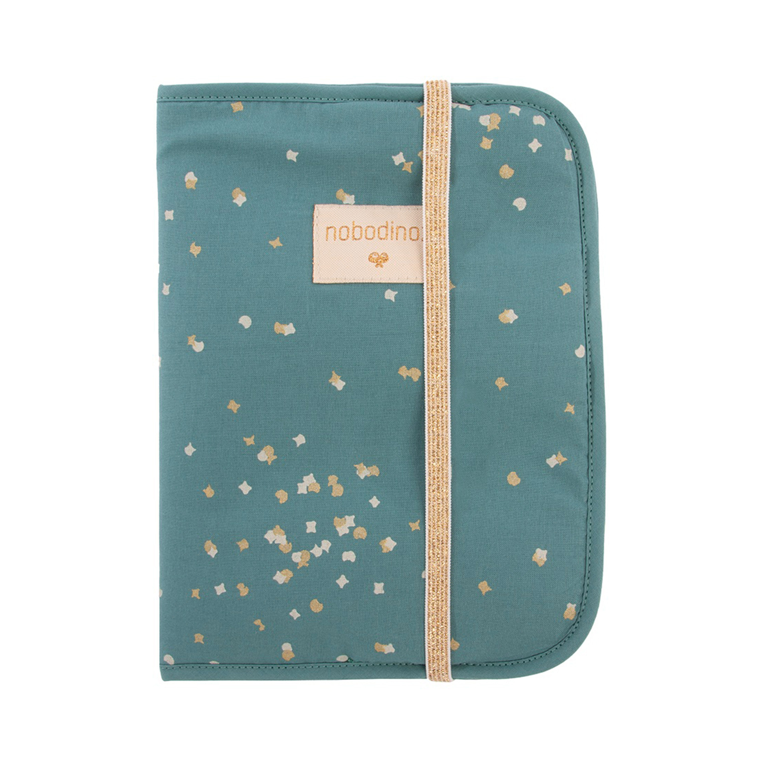 Protège Carnet de Santé Poema Gold Confetti / Magic Green Nobodinoz
