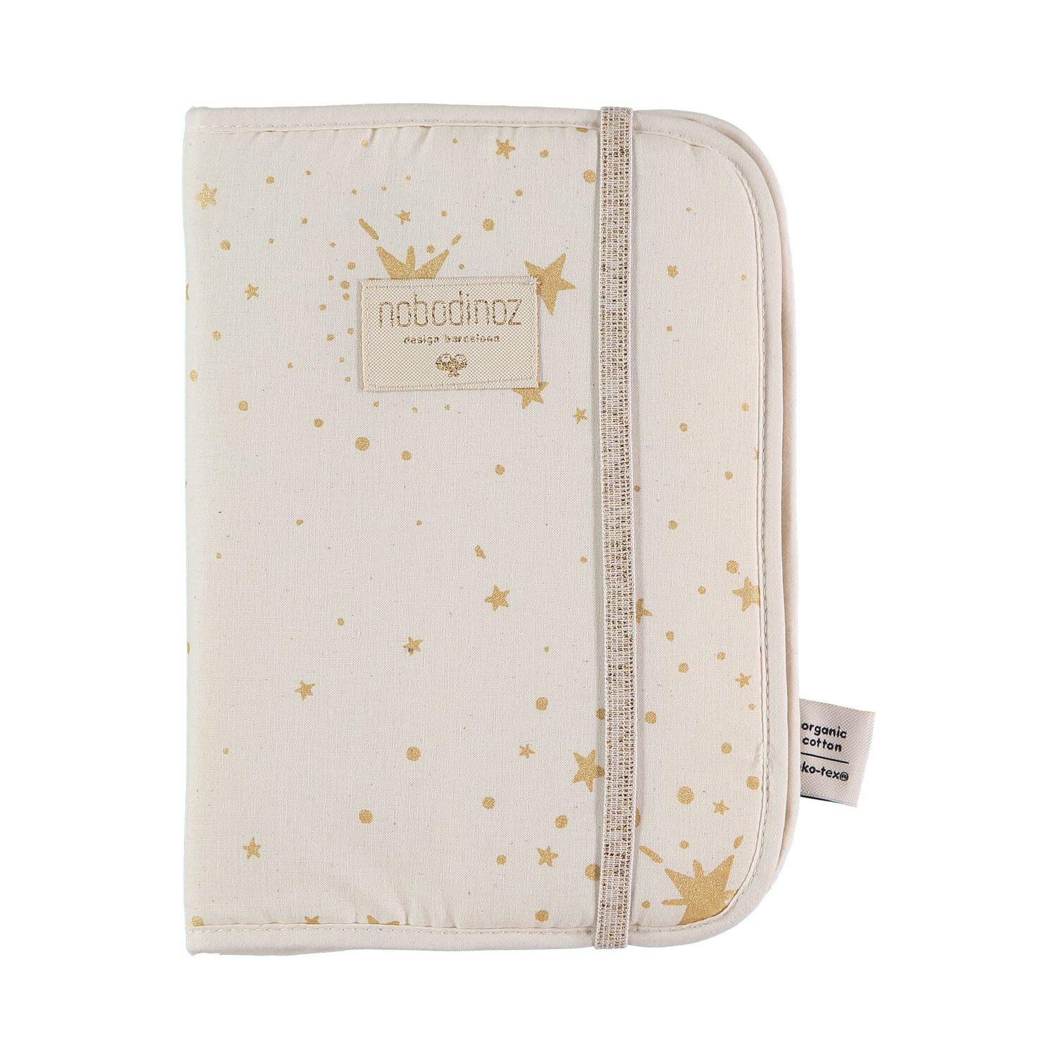 Protège Carnet de Santé Poema Gold Stella / Natural Nobodinoz