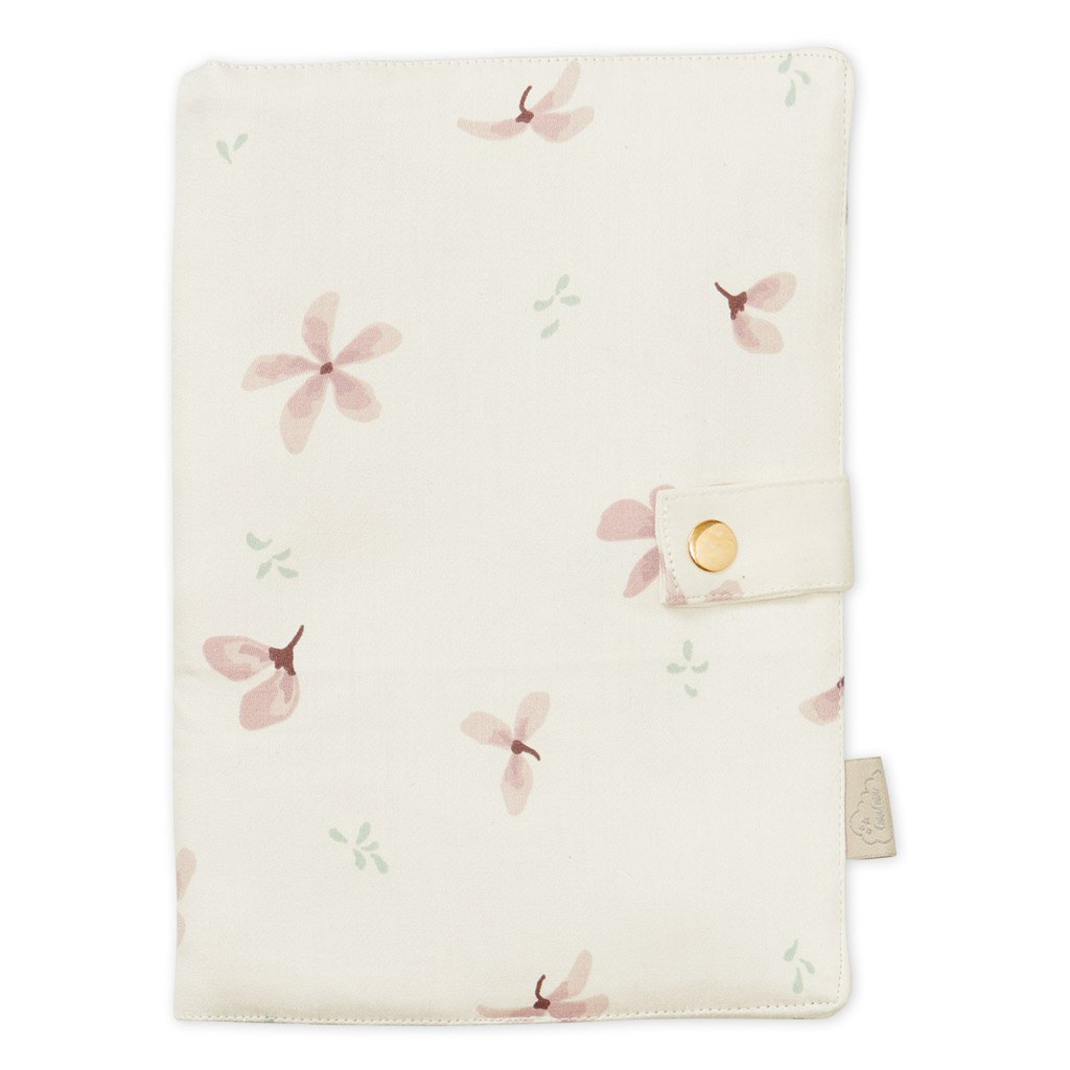 Protège Carnet de Santé Windflower Crème CamCam