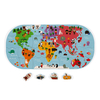 Puzzle Carte des Explorateurs du Bain Janod