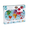 Puzzle Carte des Explorateurs du Bain Janod