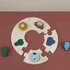 Puzzle rond en bois Trixie