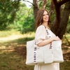 Sac à Langer Family Bag Toile - Signature Off White Childhome