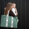 Sac à Langer Family Bag Toile - Signature Vert Childhome
