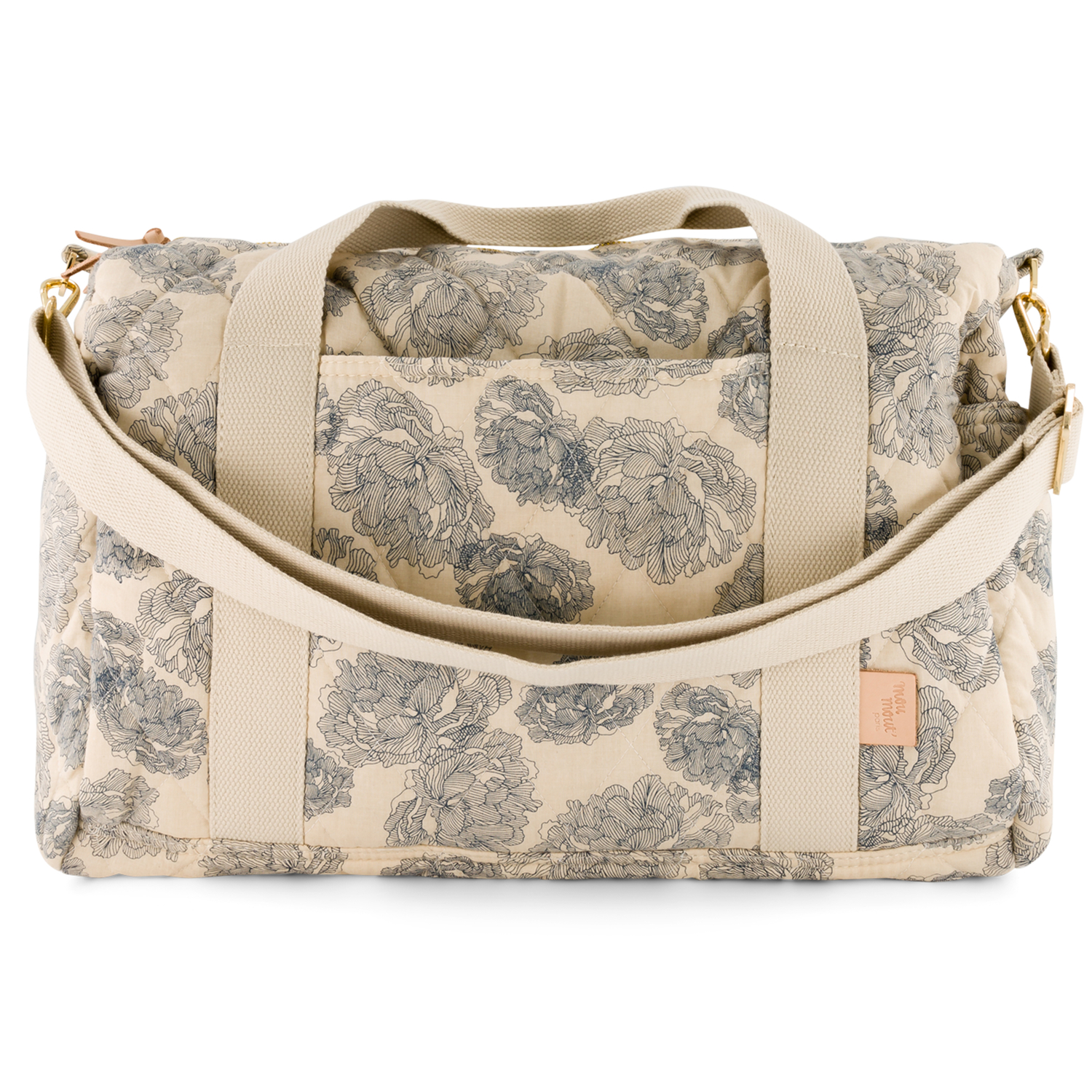 Sac à Langer Matelassé Pivoines Moumout