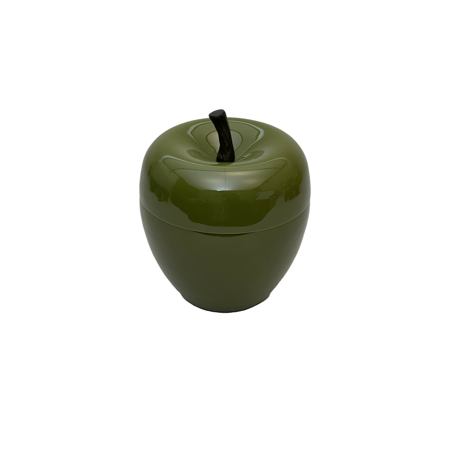 Seau à Glace Pomme Vert Olive Bazardeluxe