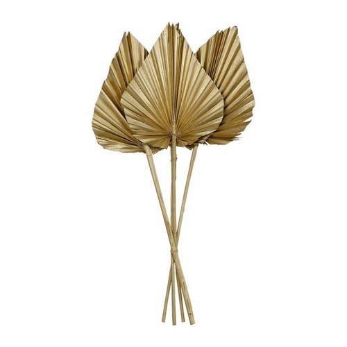 Sema Design Lot de 4 feuilles de palmier Gold