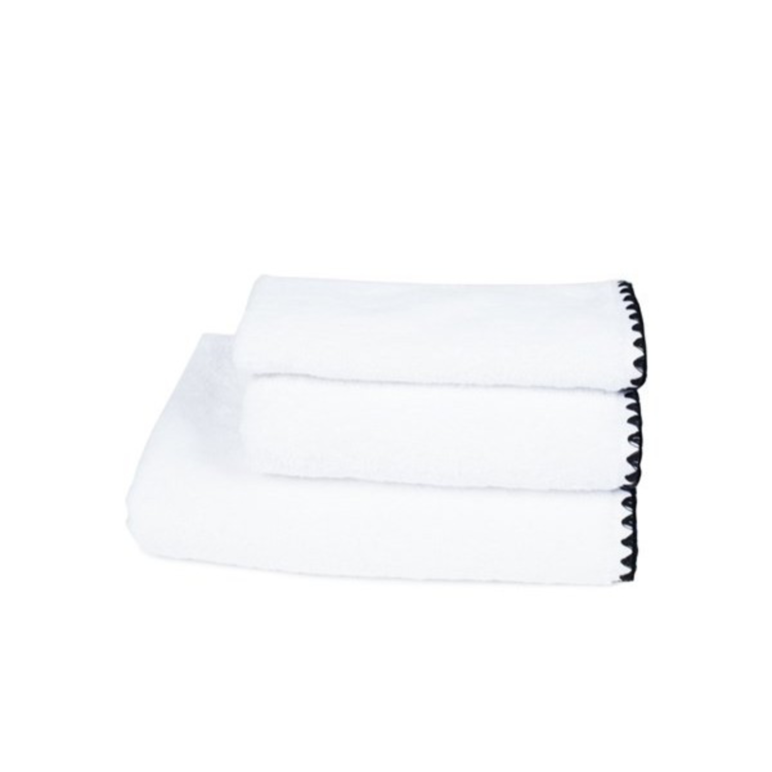 Serviette de douche Issey (70 x 130 cm) Blanc Haomy