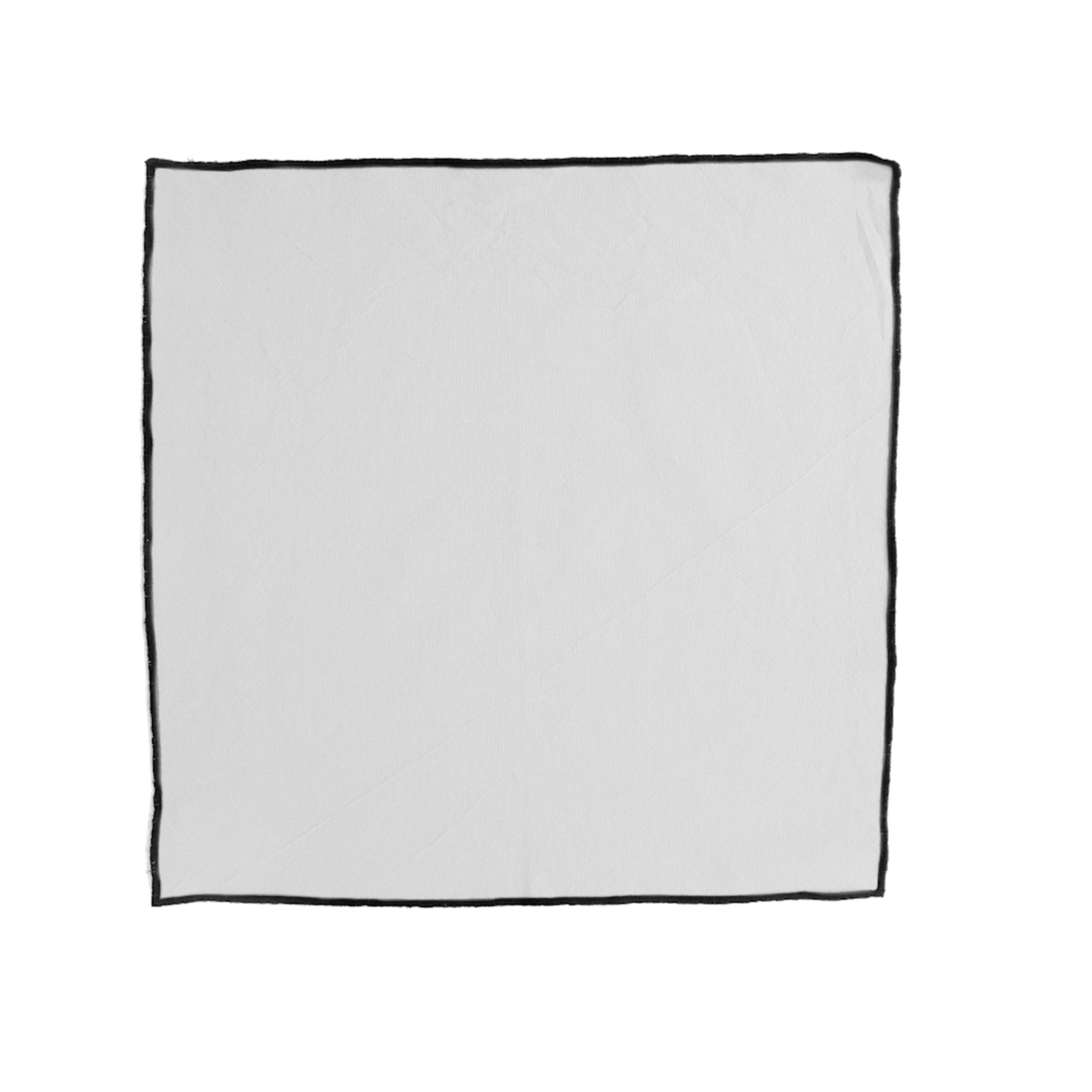 Serviette de table Hono en coton (42 x 42 cm) Craie Vent Du Sud