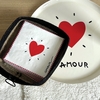 Serviette en papier Coeur Rouge Opjet