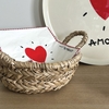 Serviette en papier Coeur Rouge Opjet