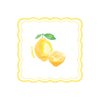 Serviette en papier Fraise Citron Opjet