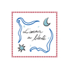Serviette en papier L'amour en Liberté Opjet