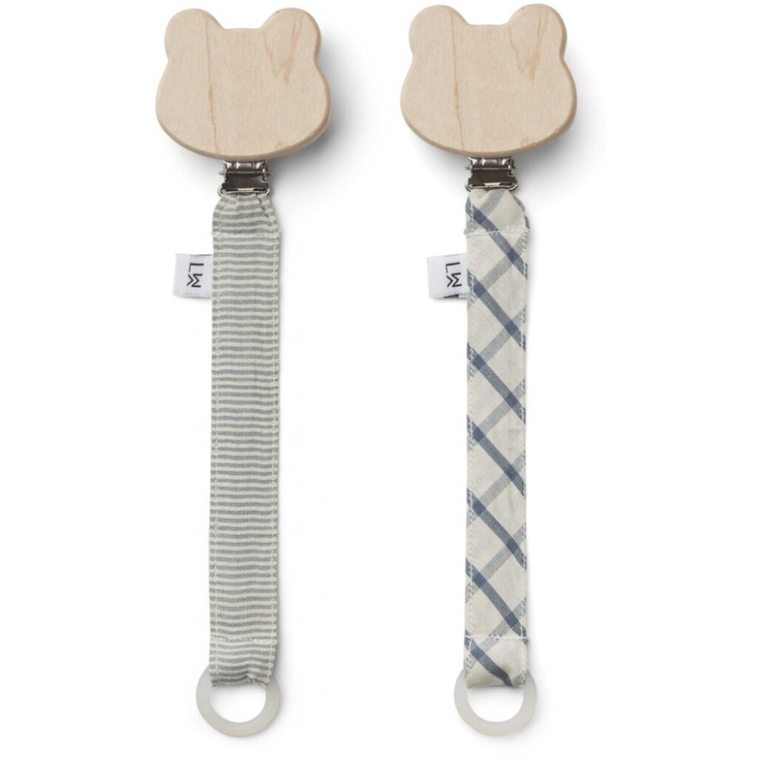 Set de 2 Attaches Tétine Blue Mix Liewood
