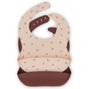Set de 2 Bavoirs en Silicone Bloom / Bordeaux Konges Slojd