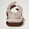 Set de 2 Bavoirs en Silicone Cerises Konges Slojd