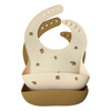 Set de 2 Bavoirs en Silicone Citrons Konges Slojd