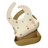 Set de 2 Bavoirs en Silicone Citrons Konges Slojd