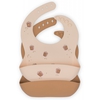 Set de 2 Bavoirs en Silicone Pop Corn / Light Brown Konges Slojd