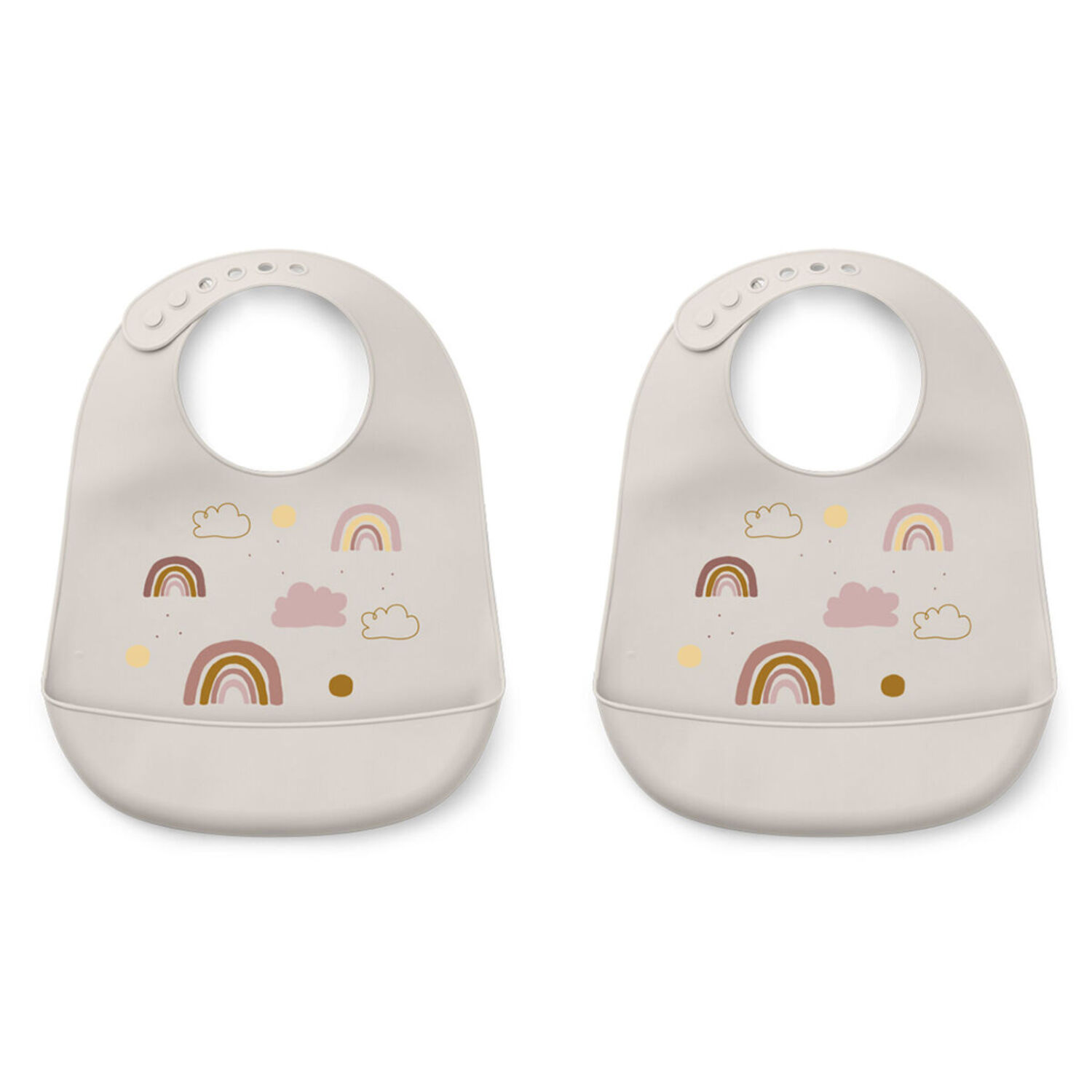 Set de 2 Bavoirs en Silicone Tilda Liewood