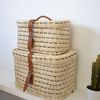 Set de 2 Boites de Rangement en Feuilles de Maïs Childhome