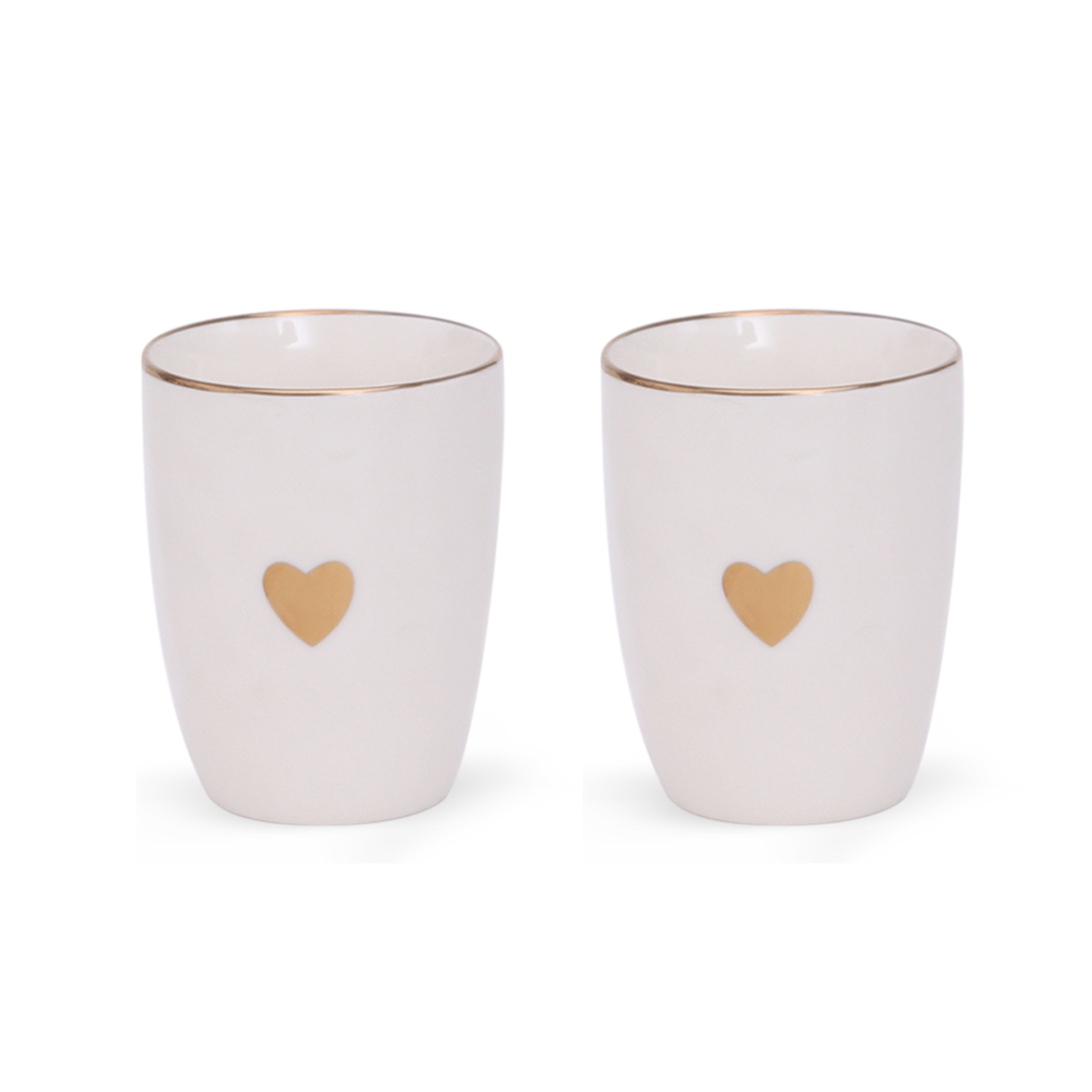 Set de 2 Gobelets Matins Calins Blanc Opjet