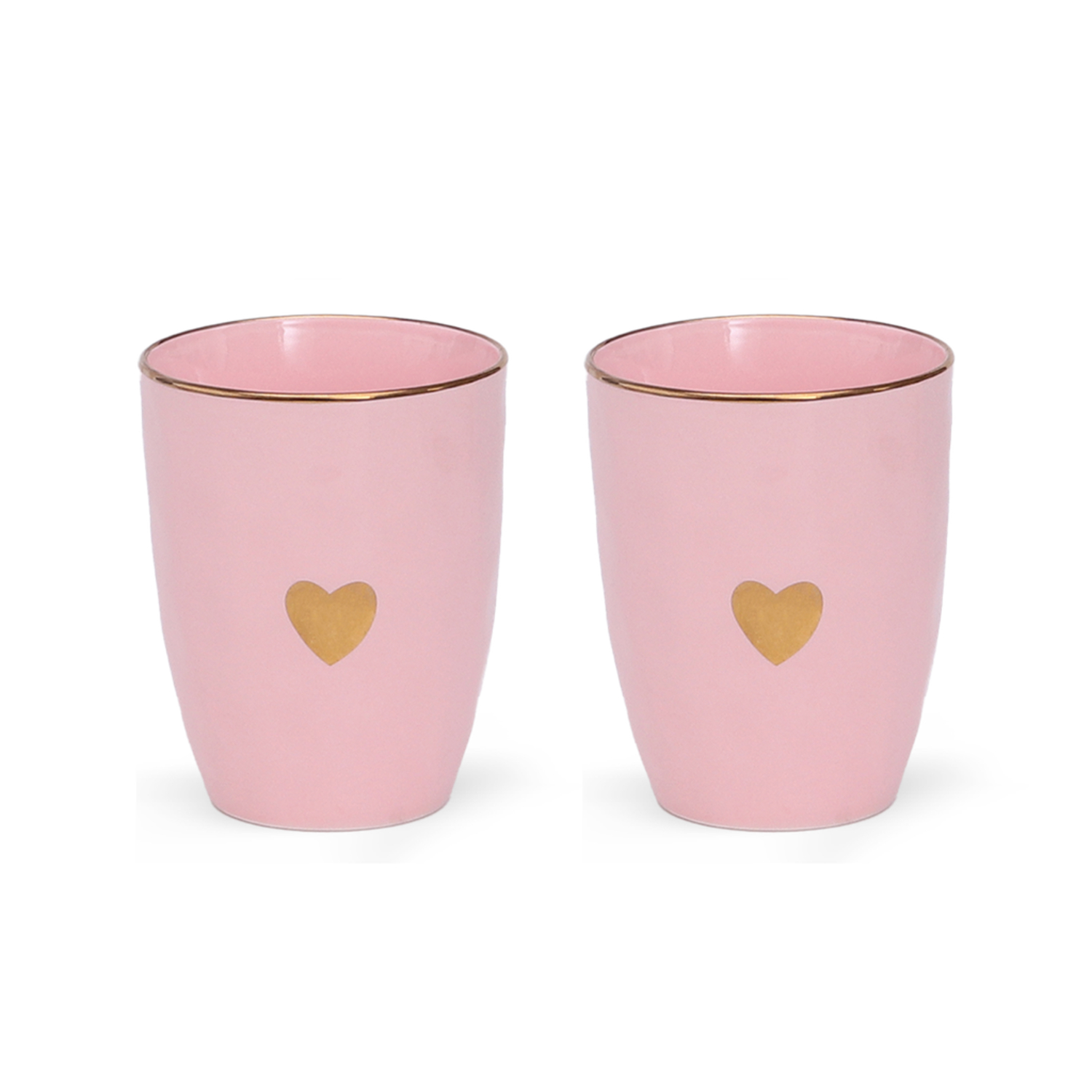 Set de 2 Gobelets Matins Calins Rose Opjet