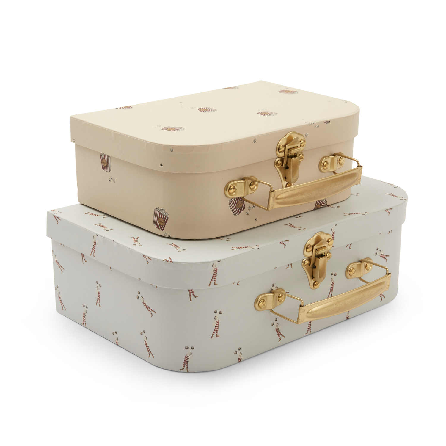 Set de 2 Valises Strong Man / Popcorn Konges Slojd