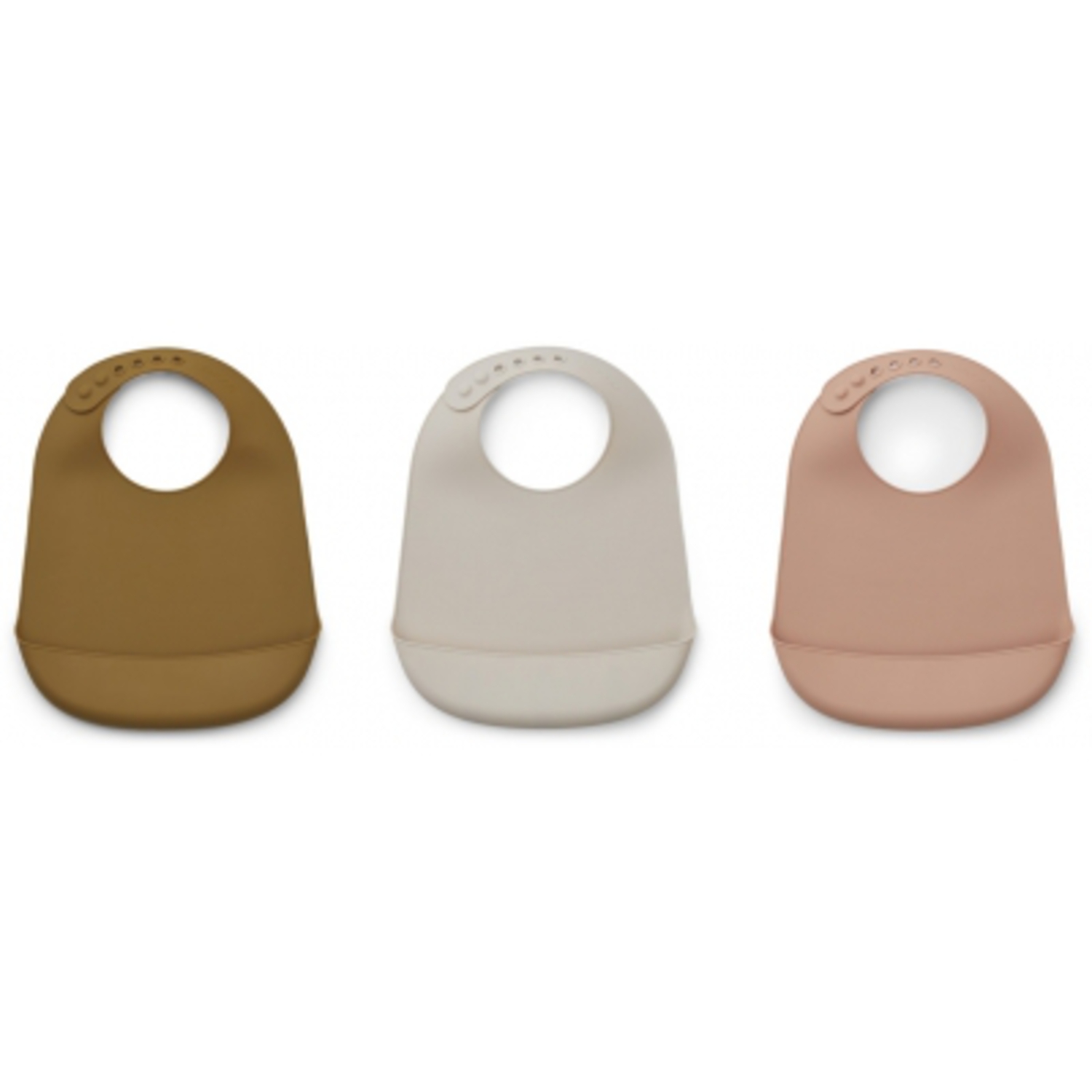 Set de 3 bavoirs Maru Dark Rose Multi Mix Liewood