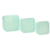 Set de 3 Lunch Box à paillettes Bleu Tutete