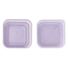 Set de 3 Lunch Box à paillettes Lilas Tutete