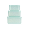 Set de 3 Lunch Box à paillettes Tutete