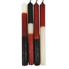 Set de 4 bougies Bicolores Opjet