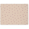 Set de Table en Silicone Bloom Red / Blue Konges Slojd