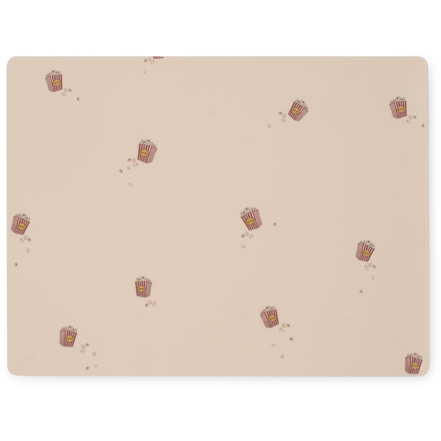 Set de Table en Silicone Popcorn Konges Slojd