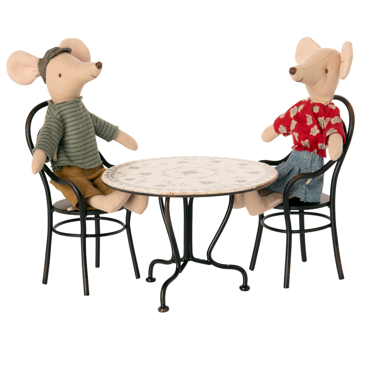 Set de Table et Chaises en Fer Maileg