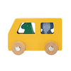 Set de voitures animaux en bois Trixie